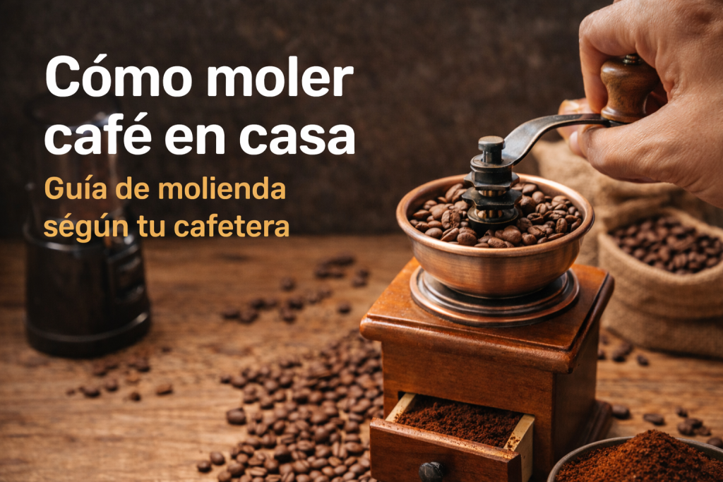 como moler café