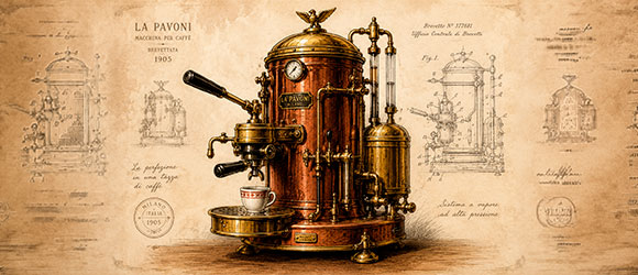 Origen de la cafetera espresso: la historia de la máquina que revolucionó el café